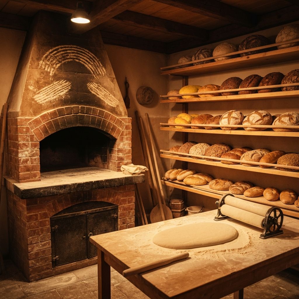 Interior brutărie tradițională CRISTIXS